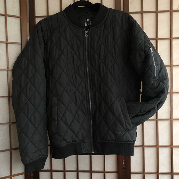stitched bomber jacket